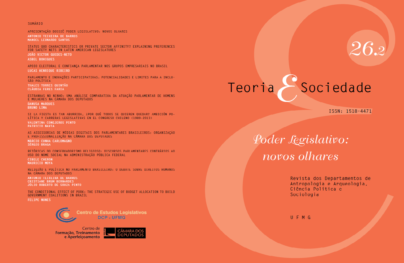 Revista Teoria e Sociedade - V.26 n.2